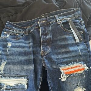 AMIRI Dark Blue Denim Jeans